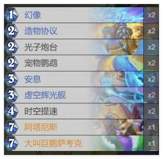 炉石传说星际联动牧师卡组怎么搭配