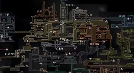 《空洞骑士：丝之歌》完整大地图一览