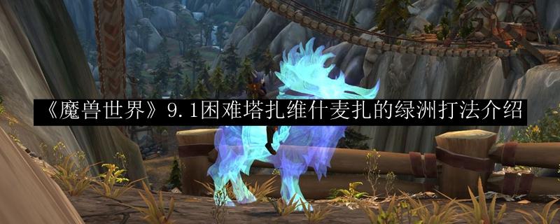 魔兽世界 9.1困难塔扎维什麦扎的绿洲打法介绍