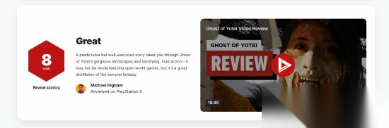 羊蹄山之魂媒体评分解禁 IGN 8分，武士之旅再续黑泽明风