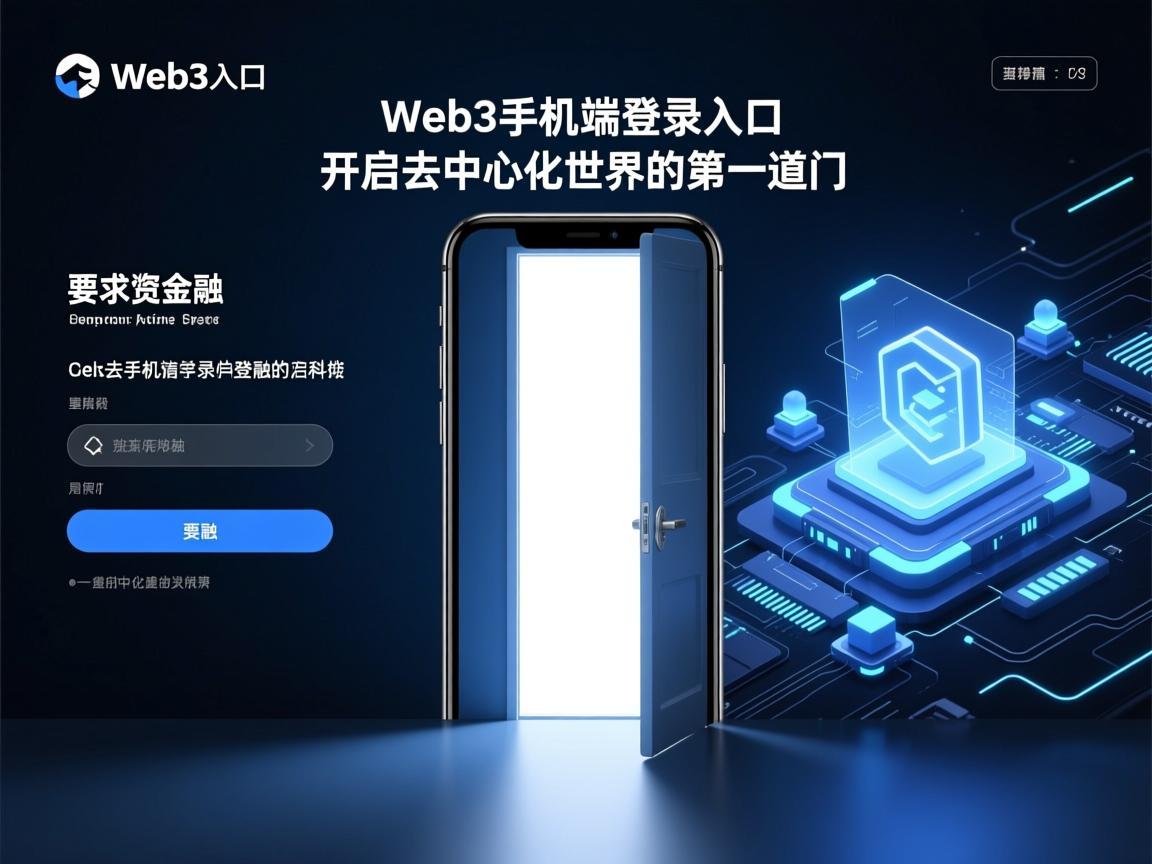 Web3手机端登录入口,开启去中心化世界的第一道门