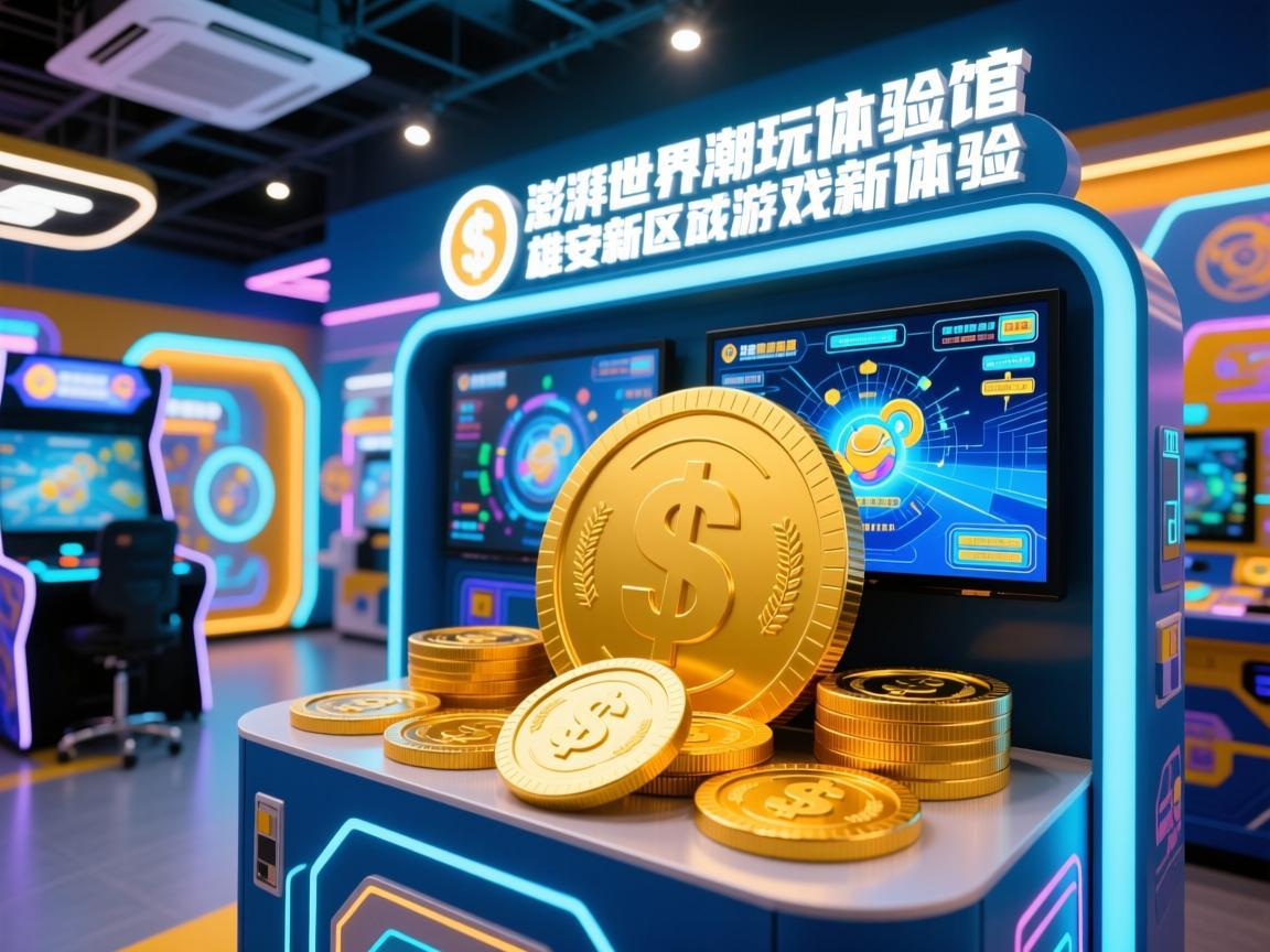 澎湃世界潮玩体验馆,雄安新区的游戏币新体验