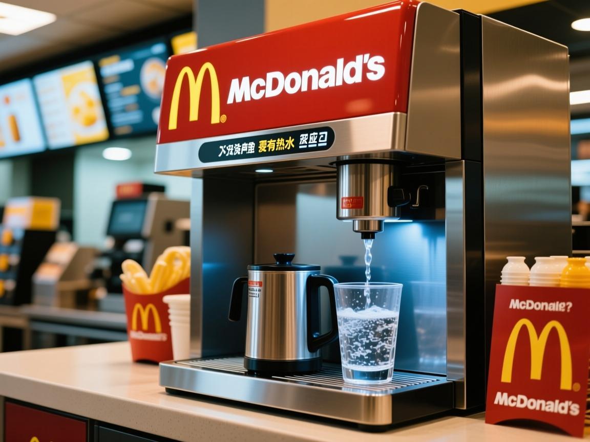 麦当劳有没有热水供应？