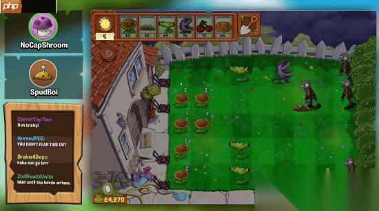 植物大战僵尸重植版 新预告 双人合作守护后院