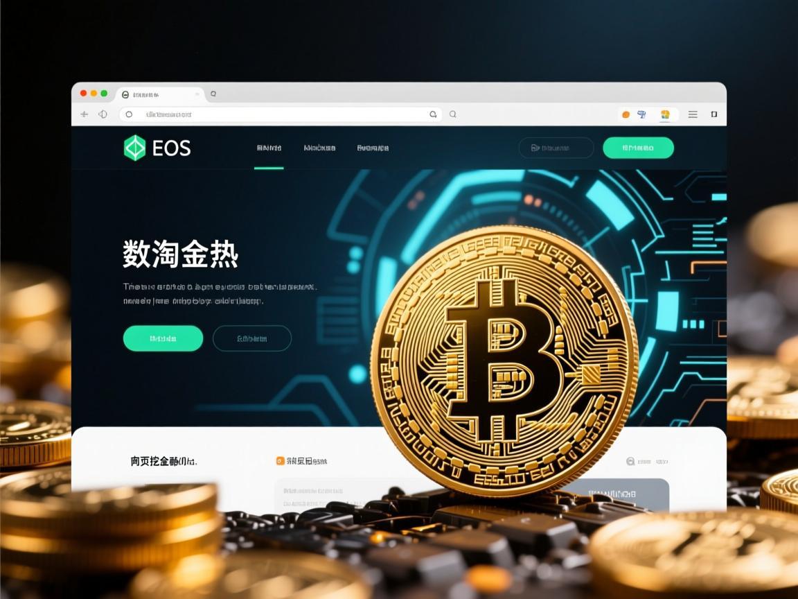 网页挖EOS币，机遇与风险并存的数字淘金热