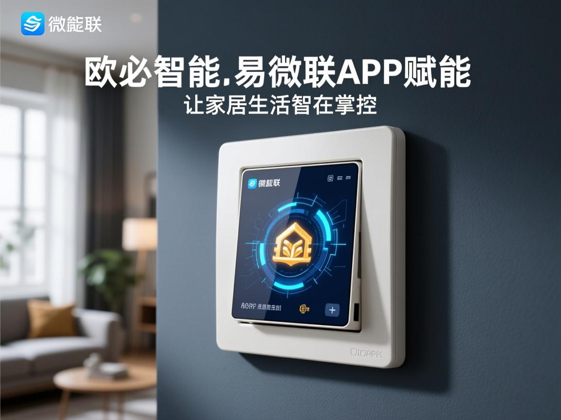 欧必智能开关，易微联App赋能，让家居生活智在掌控