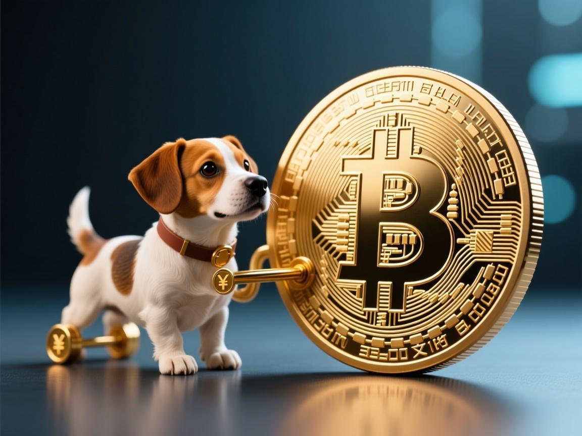 推特狗狗币图标图片高清，数字货币文化中的视觉符号