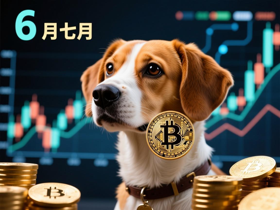 6月份狗狗币趋势，波动中延续社区叙事，技术面与情绪面交织博弈