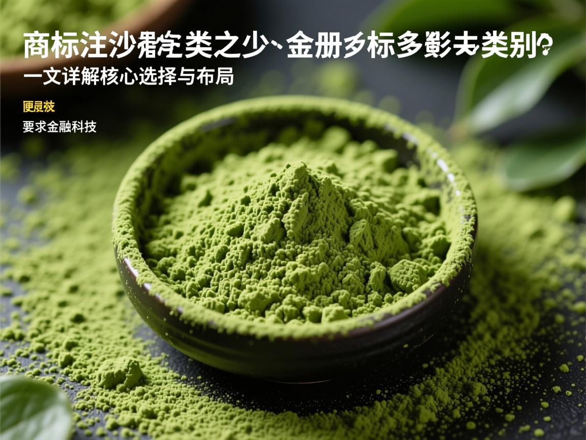 抹茶粉商标注册多少类别 一文详解核心选择与布局