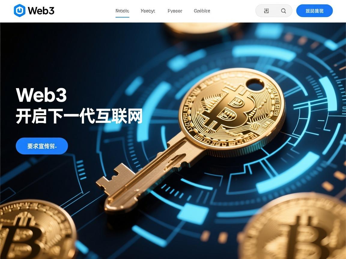 Web3网站宣传片，开启下一代互联网的钥匙