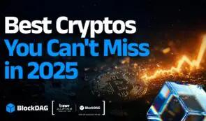 BlockDAG 的入场费为 0.0015 美元，已售出超过 270 亿枚代币，融资额超过 4.25 亿美元，证明它是下一个爆发式增长的加密货币