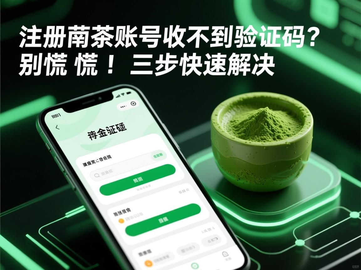 注册抹茶账号收不到验证码？别慌！三步快速解决