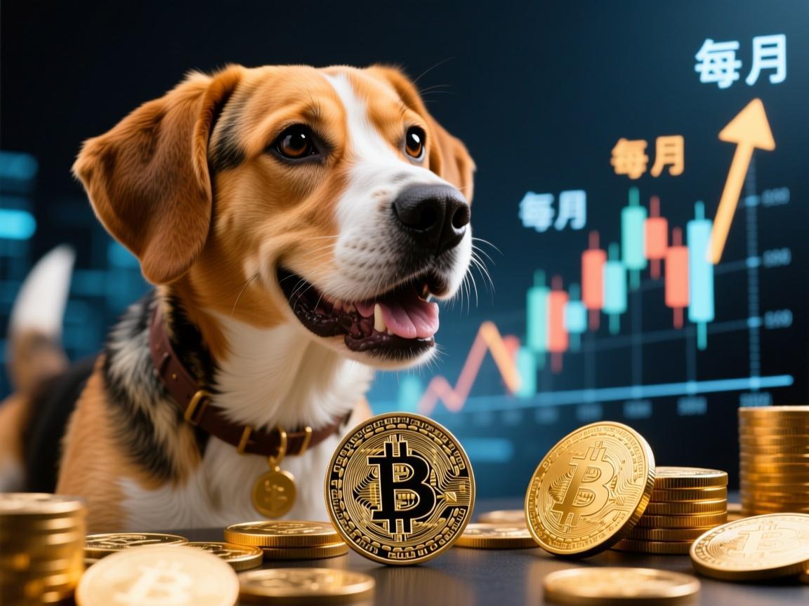 狗狗币历史每月涨幅，从玩笑币到现象级资产的波动轨迹