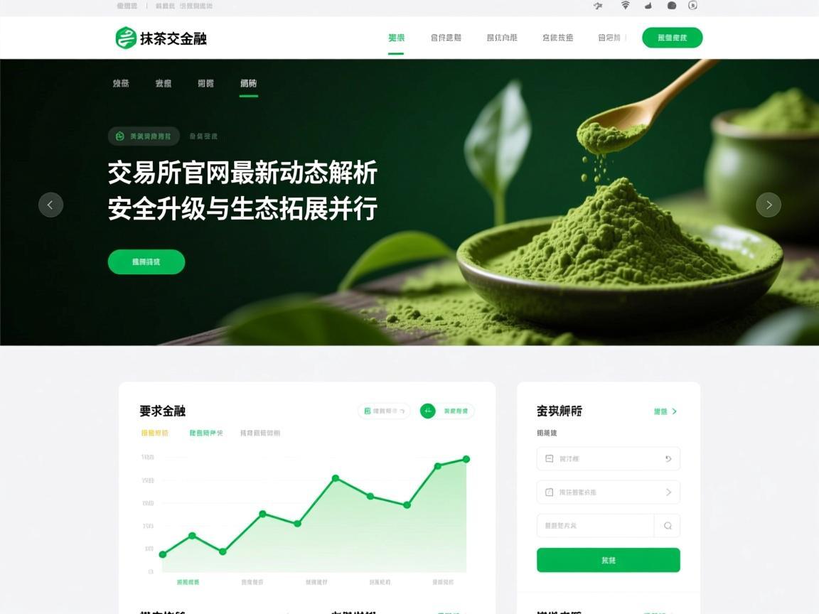 抹茶交易所官网最新动态解析，安全升级与生态拓展并行
