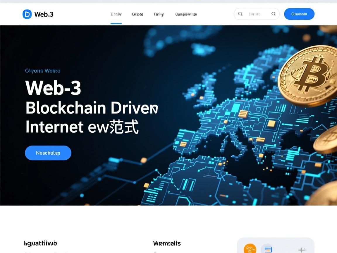 Web3网站，区块链技术驱动的互联网新范式