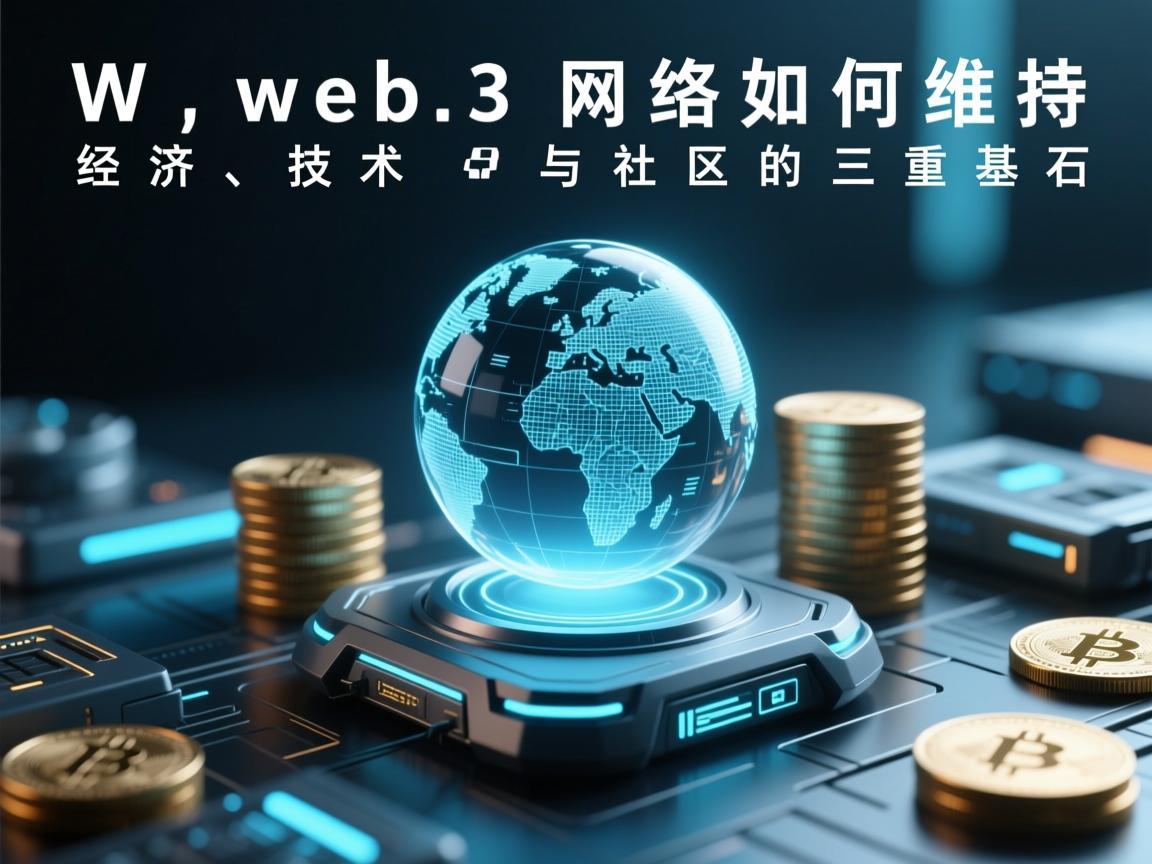 Web3网络如何维持，经济、技术与社区的三重基石