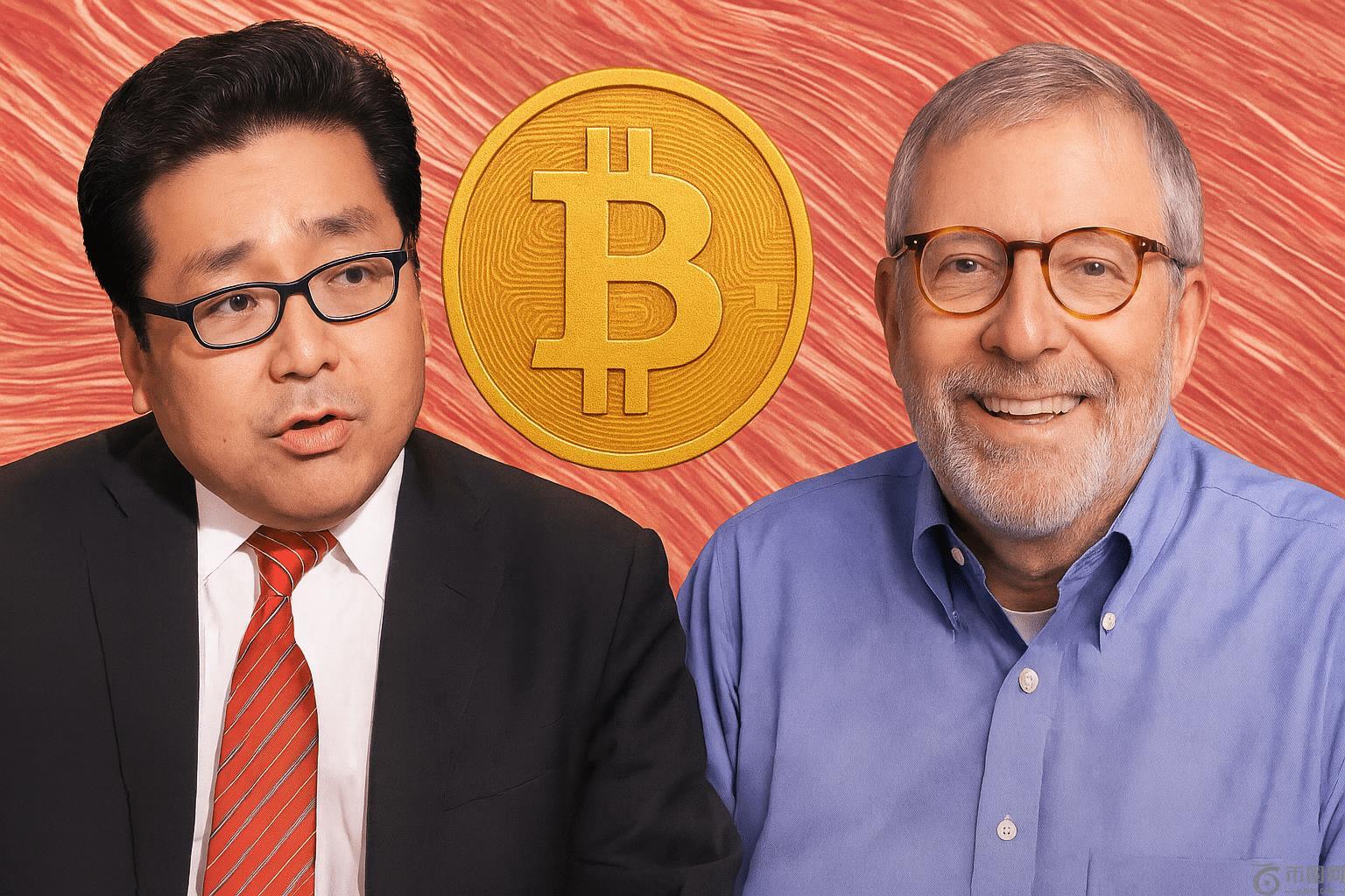 Tom Lee 和 Peter Brandt 发出严厉比特币警告——“仍有可能暴跌 50%”