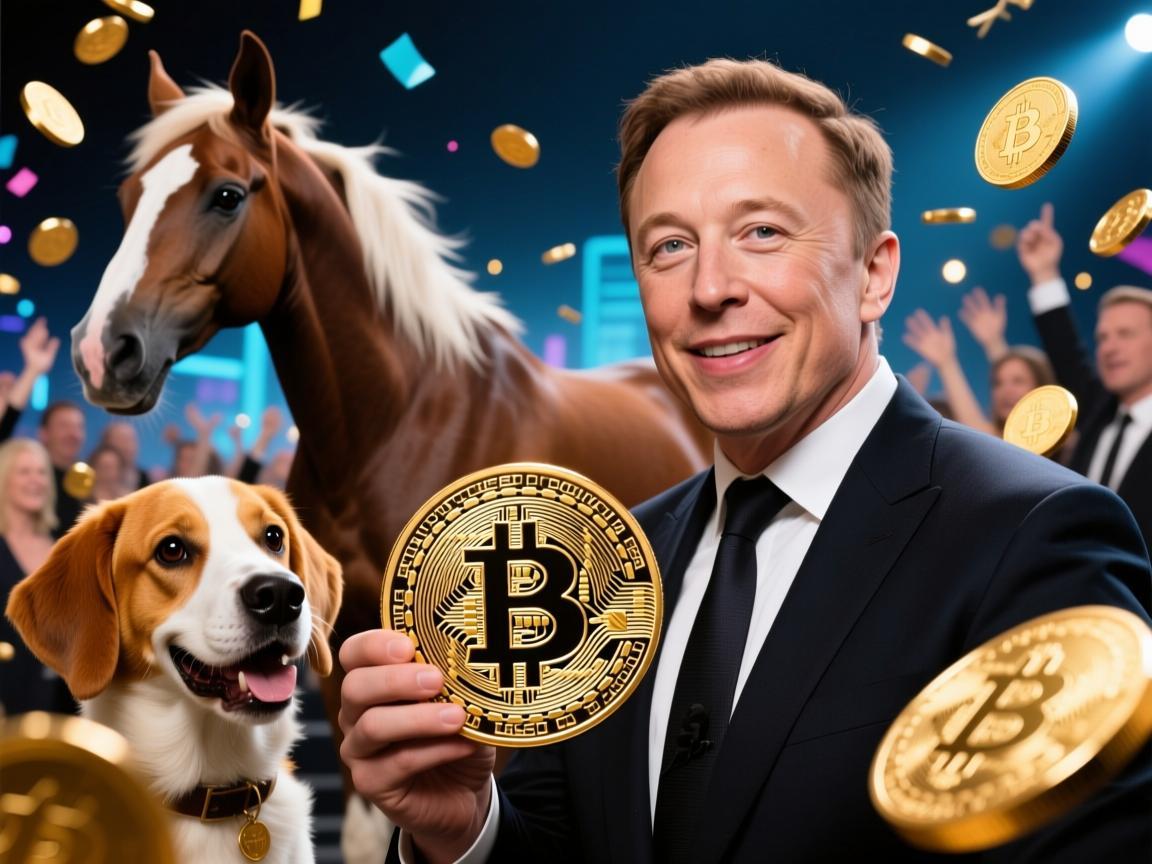 马斯克的狗狗币狂欢，一场名人效应下的加密货币实验