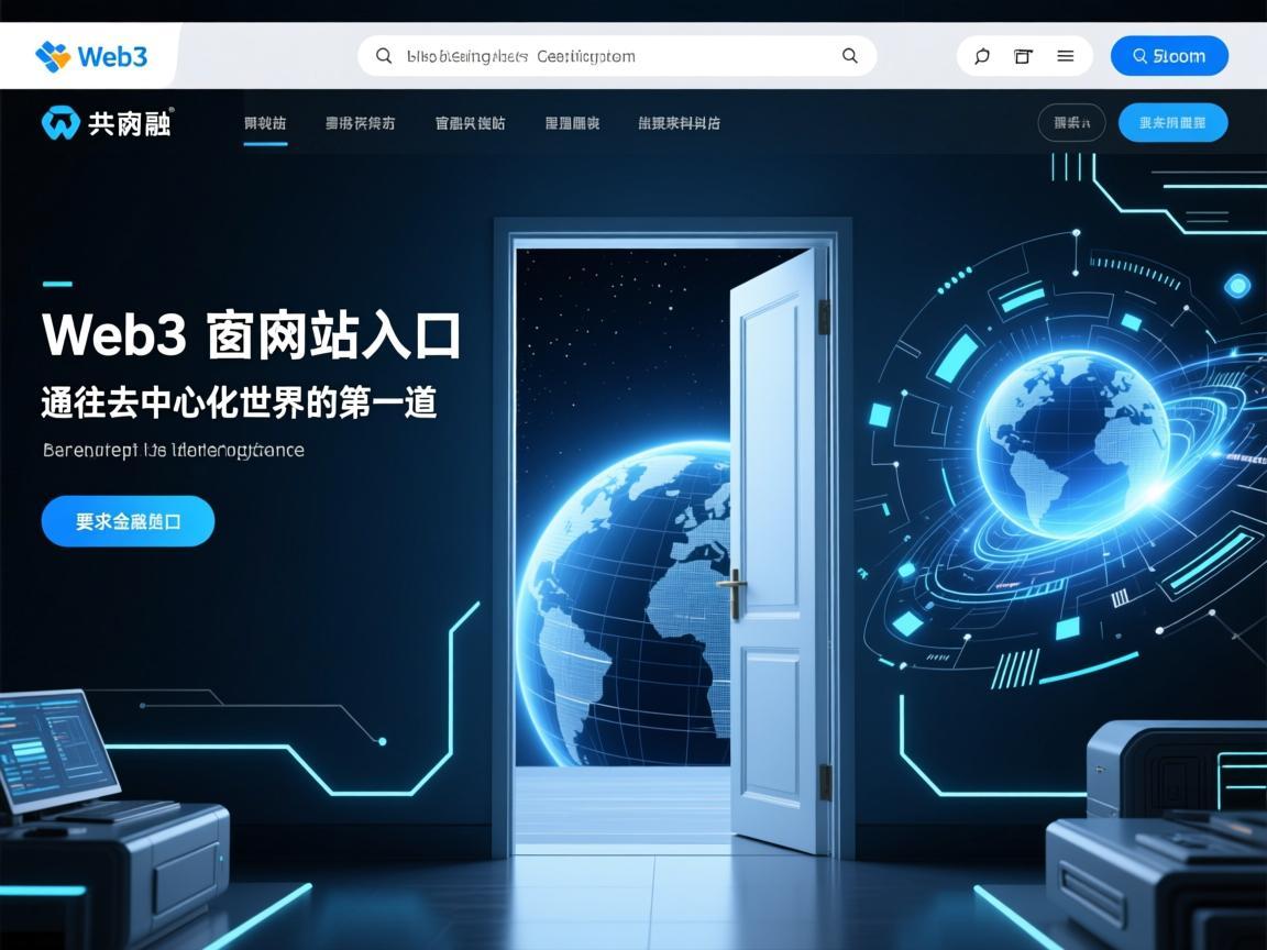 Web3官方网站入口，通往去中心化世界的第一道门