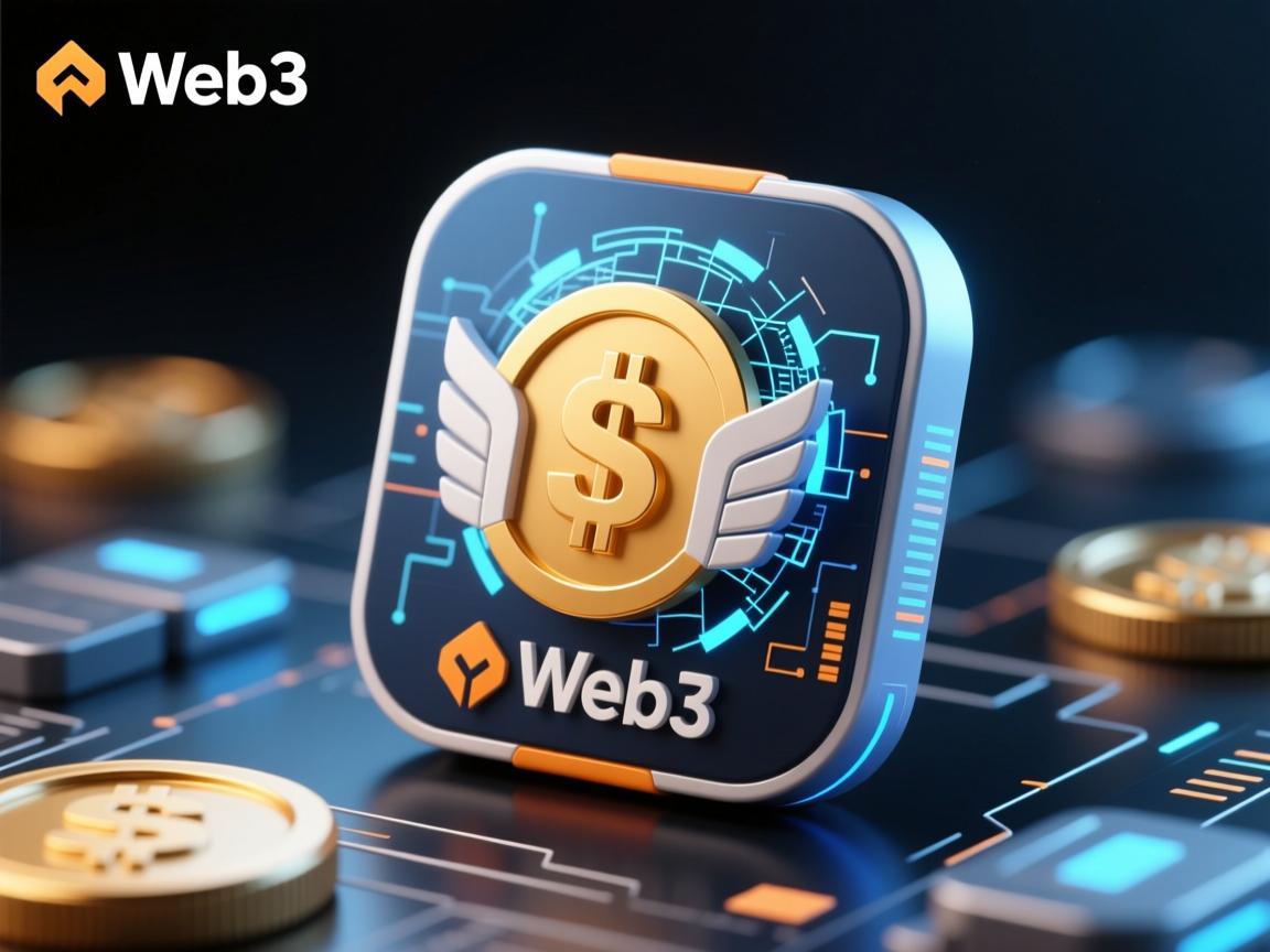 Web3交易所图标，数字世界的品牌图腾