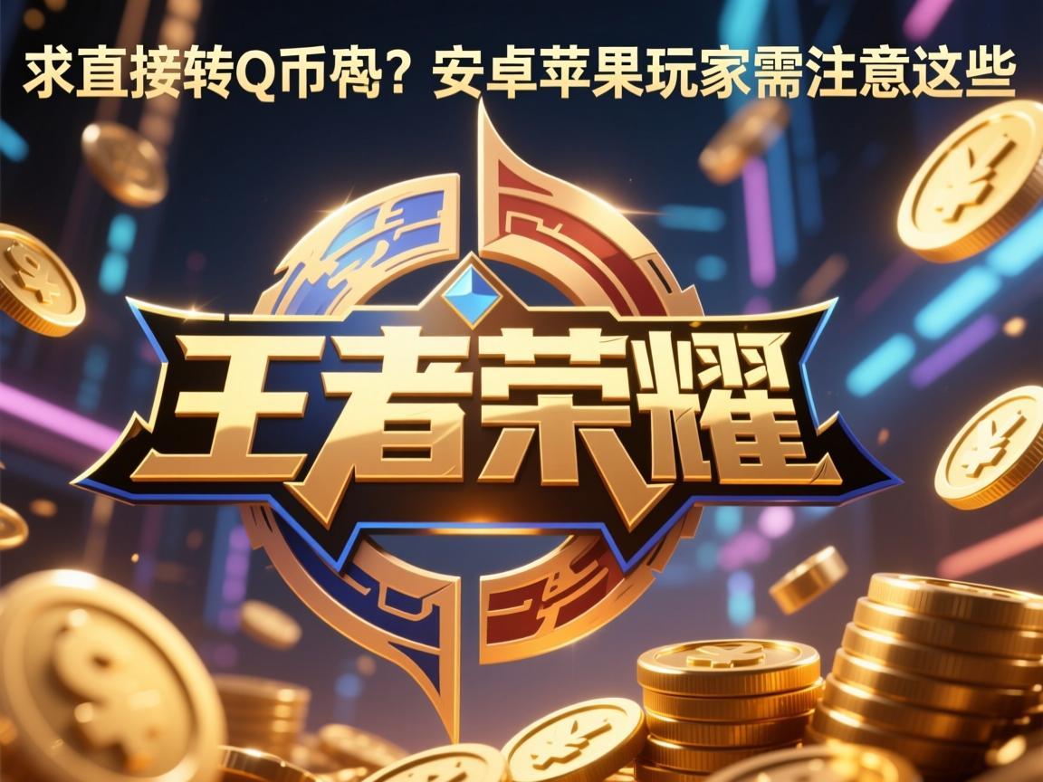 王者荣耀能直接转Q币吗 安卓苹果玩家需注意这些