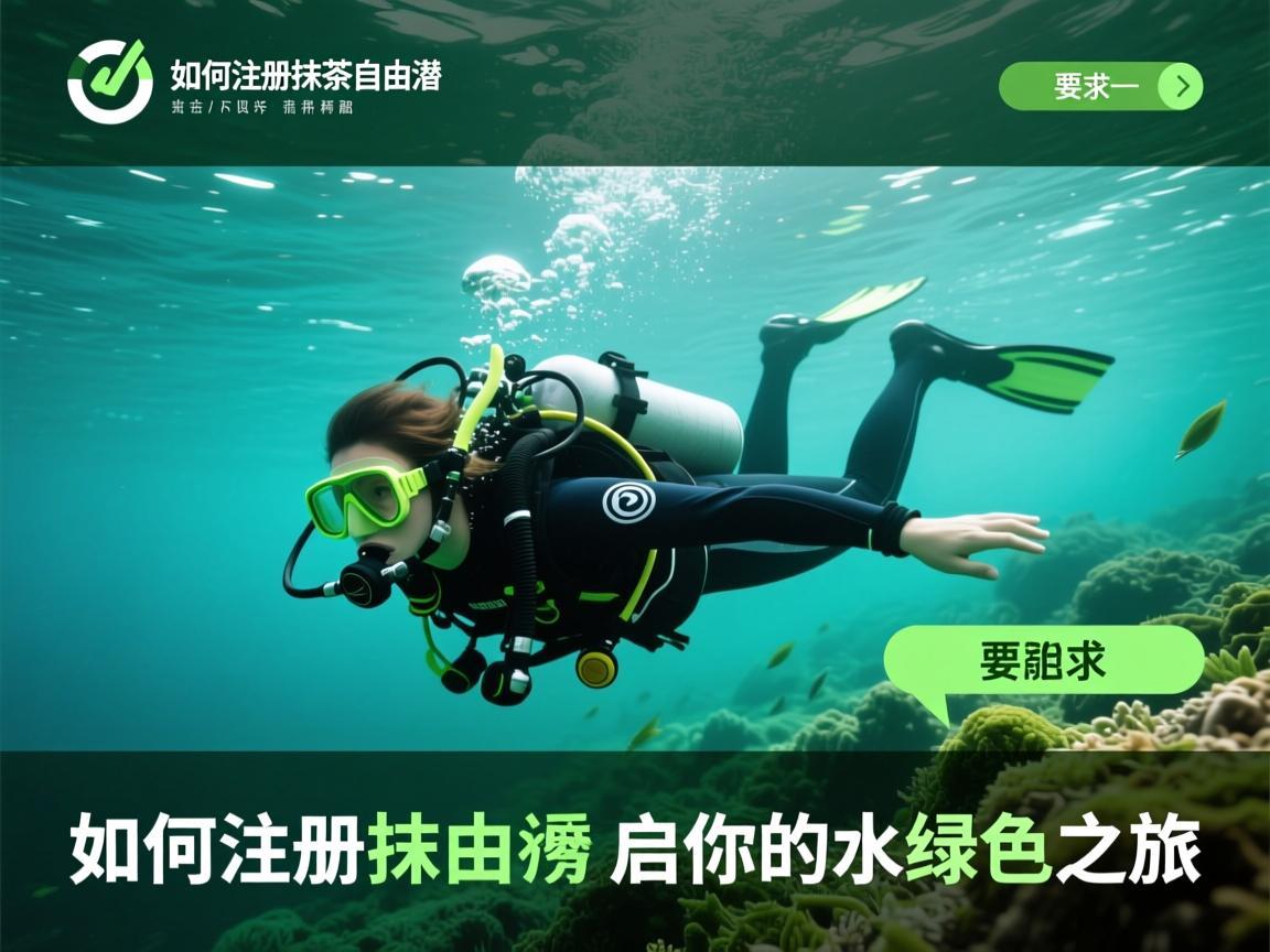 如何注册抹茶自由潜，开启你的水下绿色之旅