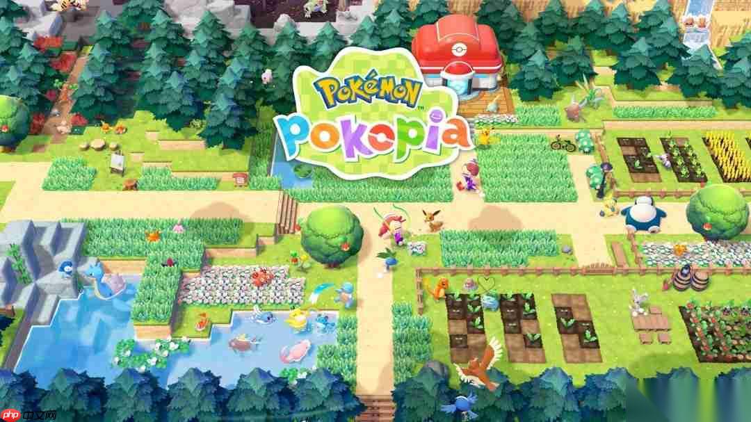 宝可梦:Pokopia 早期原型泄露 像素画风差异巨大