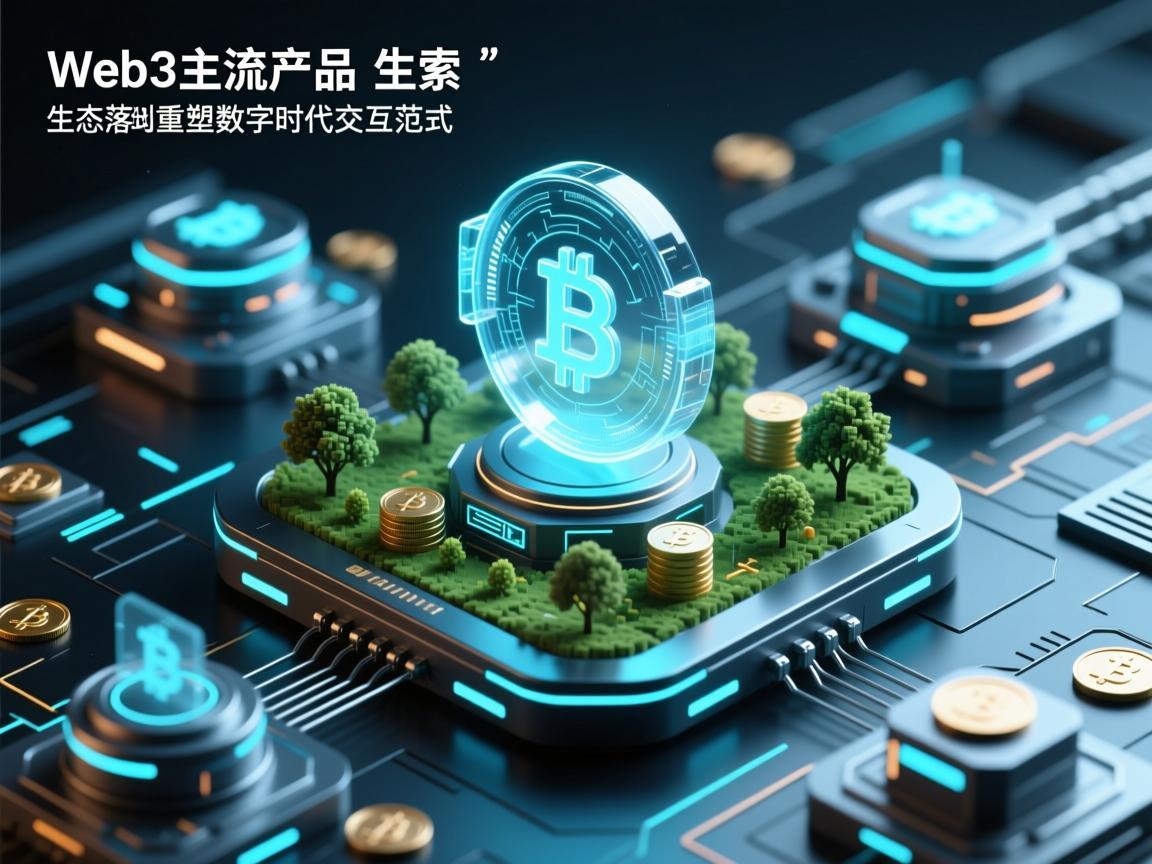 Web3主流产品，从技术探索到生态落地，重塑数字时代交互范式