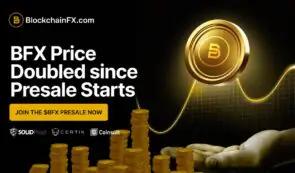 年度最佳加密货币预售：BlockchainFX ($BFX) 以双重奖励和全球市场准入重新定义被动收入