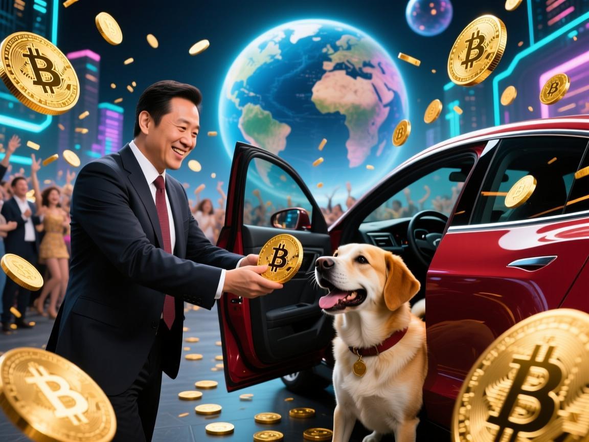 赵长鹏送出特斯拉狗狗币，一场加密世界的魔幻现实主义狂欢