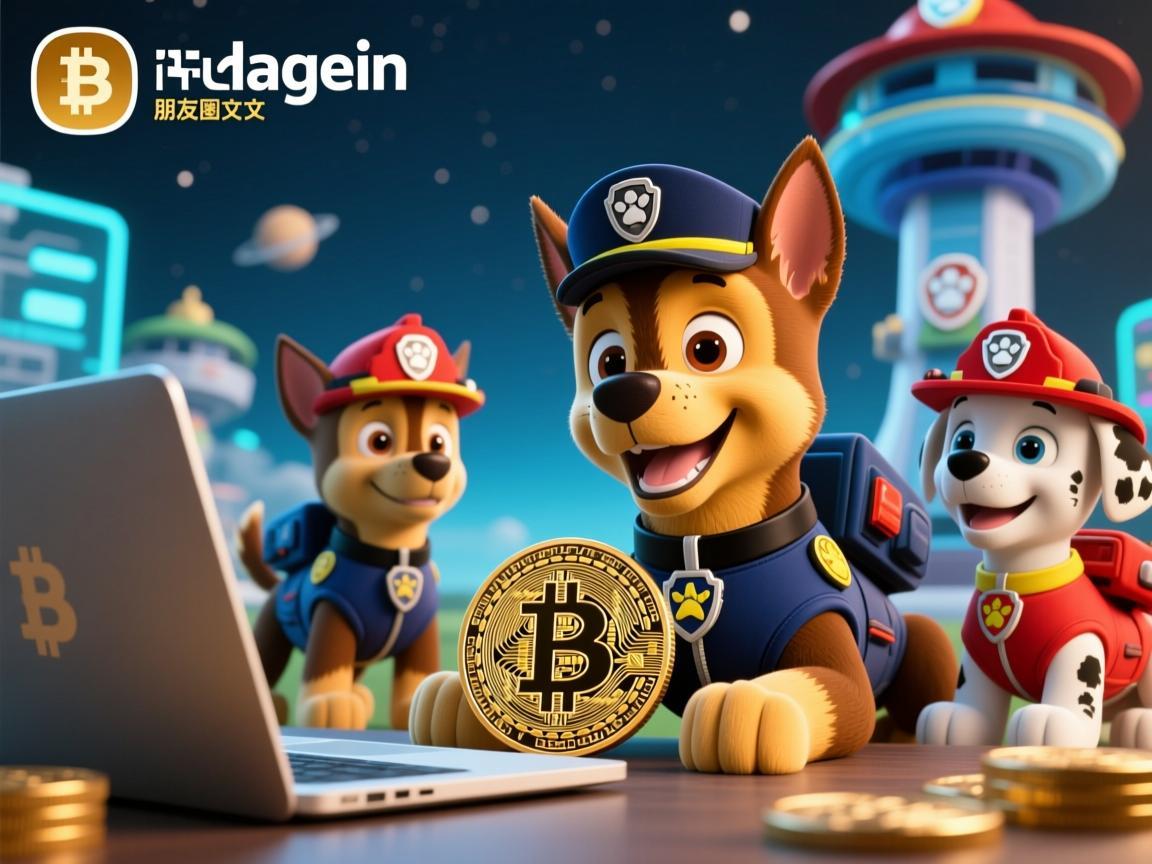 狗狗币朋友圈文案，用幽默与热爱，书写加密世界的汪汪队日常