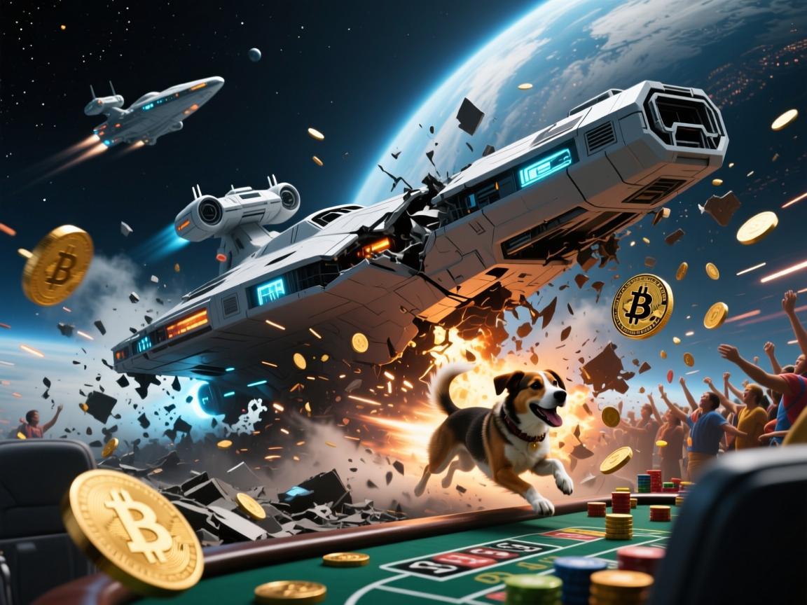 星舰坠毁与狗狗币狂飙，一场太空豪赌的狂欢与警示