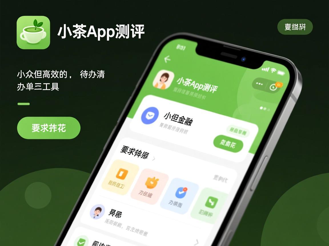 小抹茶App测评，小众但高效的待办清单工具