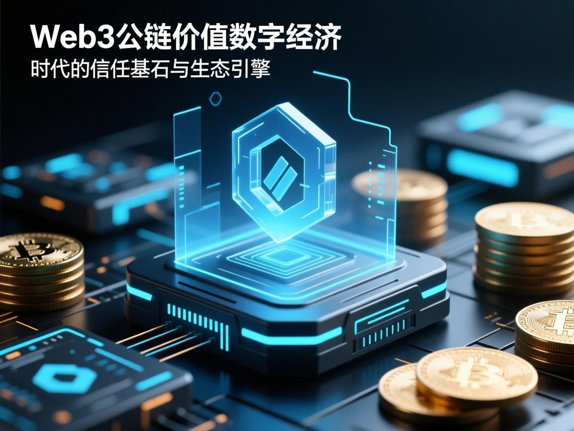 Web3公链价值，数字经济时代的信任基石与生态引擎