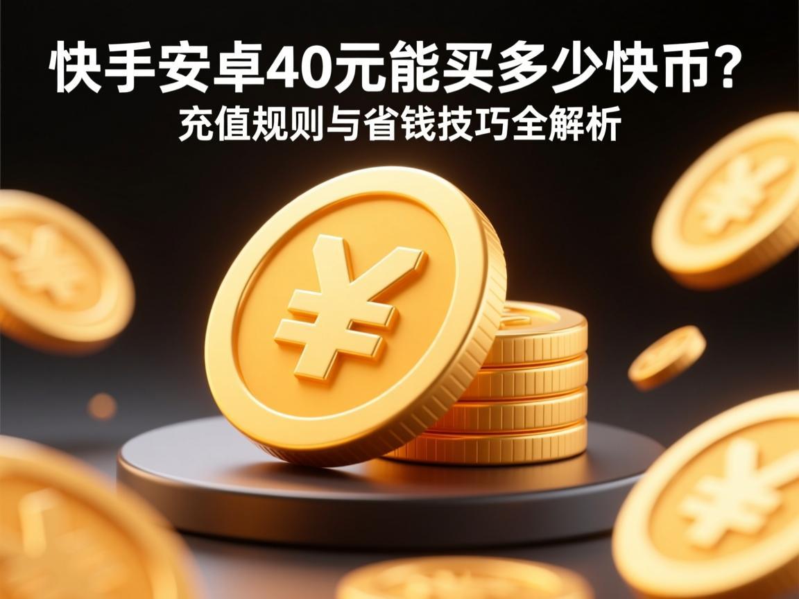 快手安卓40元能买多少快币 充值规则与省钱技巧全解析