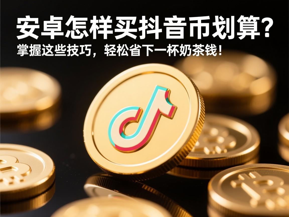 安卓怎样买抖音币划算？掌握这些技巧，轻松省下一杯奶茶钱！