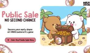 $HUGS、SOL、SUI 和 WLFI 成为 2025 年顶级山寨币：第一阶段 $HUGS 预售仍在进行中，价格为 0.0002 美元