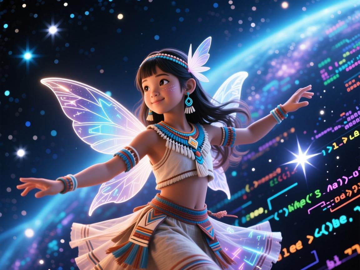 Web3的小仙女，在代码与星辰间起舞的数字原住民