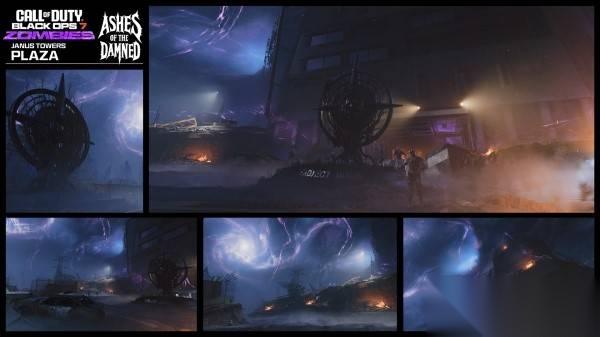 使命召唤22黑色行动7 僵尸模式诅咒余烬地图介绍