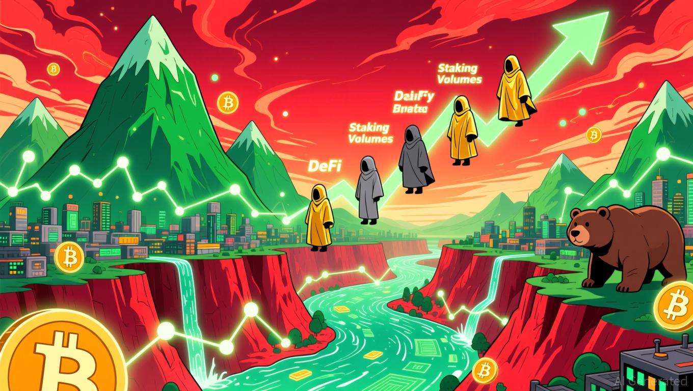 今日比特币新闻：加密货币价格暴跌与机构基础设施激增形成鲜明对比