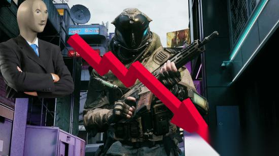 使命召唤22 黑色行动7 对比前作大失败 Steam首日玩家数量下降了约70%