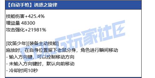 DNF狄瑞吉自动手枪武器属性一览