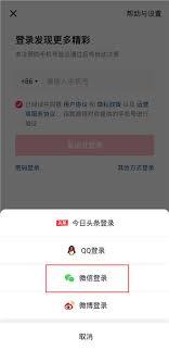 抖音极速版怎么授权微信登录