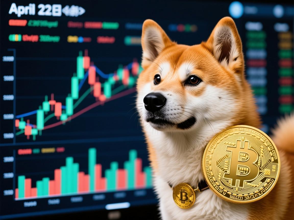 狗狗币4月22日分析，市场情绪与技术面博弈加剧