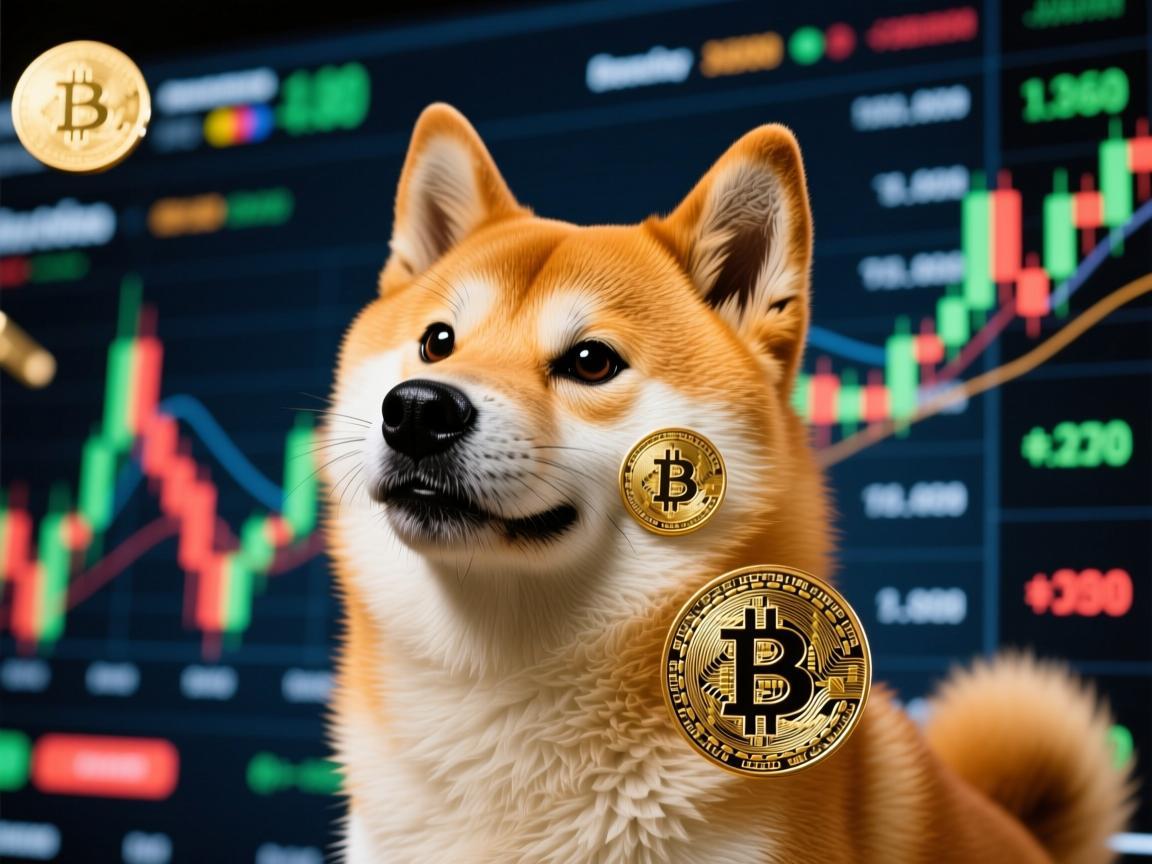 数字货币狗狗币价格，从迷因狂欢到现实波动