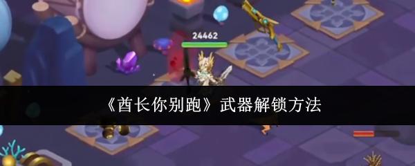 酋长你别跑 武器解锁方法