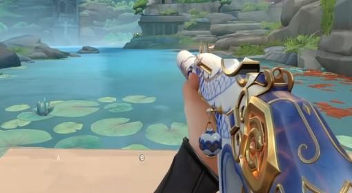 无畏契约手游 青瓷龙韵皮肤外观展示