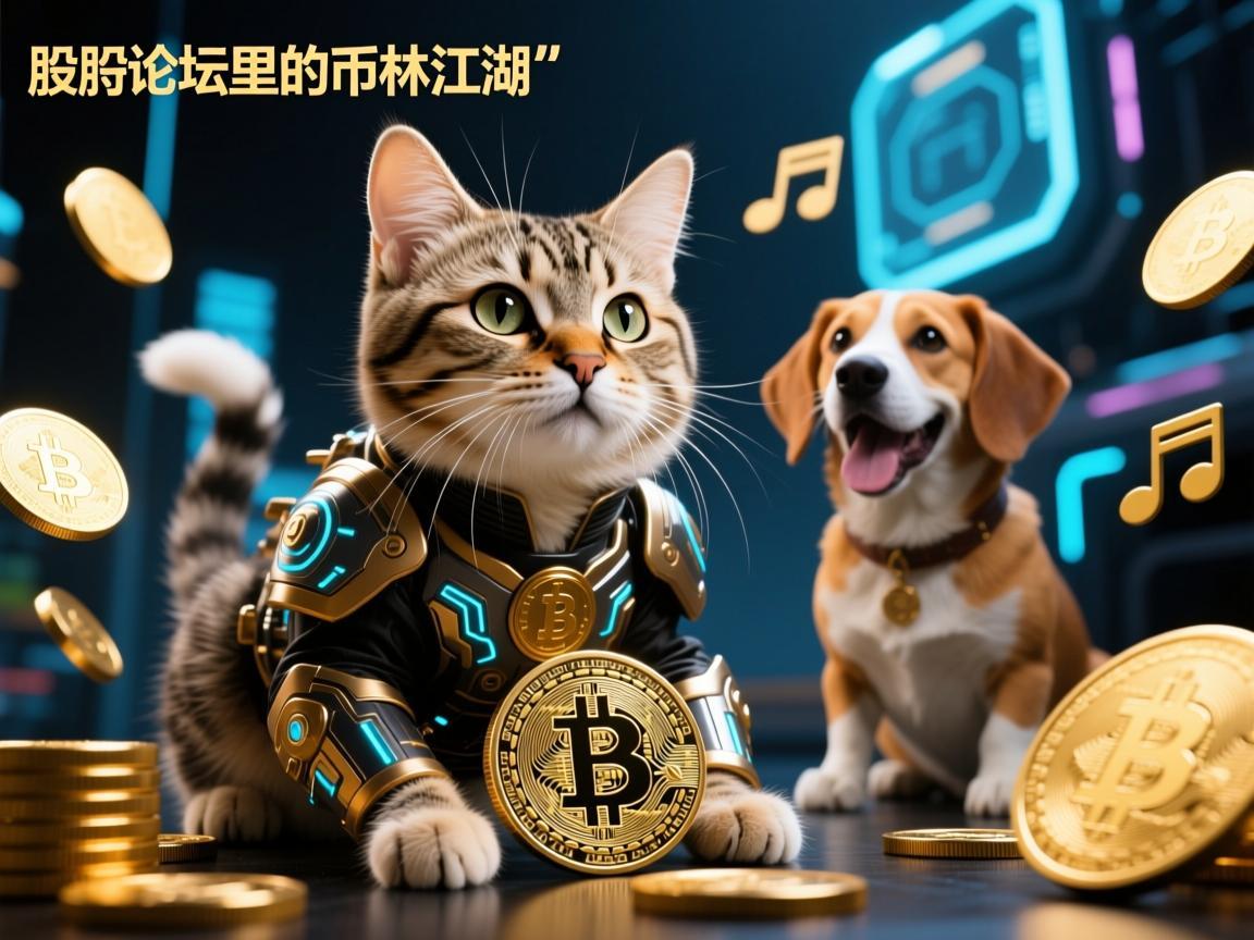 猫狗狂想曲，股吧论坛里的币圈江湖