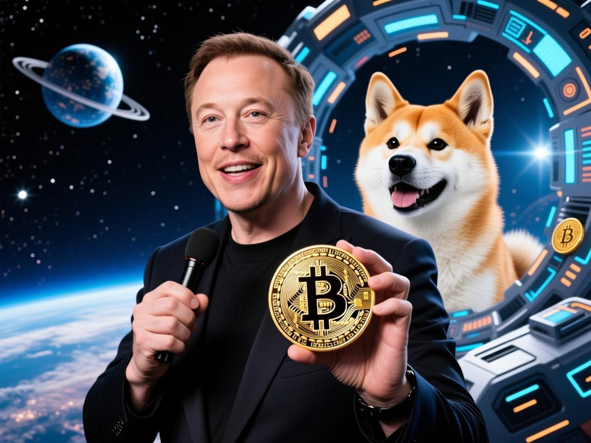 马斯克宣布带一枚狗狗币，一场太空梗币的奇幻冒险