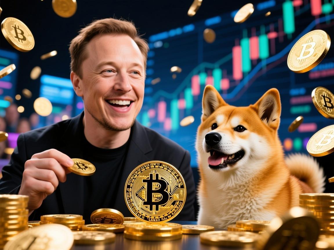 马斯克与狗狗币，一场从玩笑到现实的加密货币狂欢